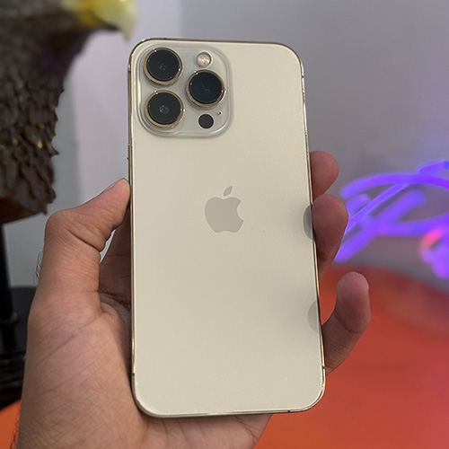 Apple iPhone 13 Pro 256GB Gold Non PTA Grade A+ back view